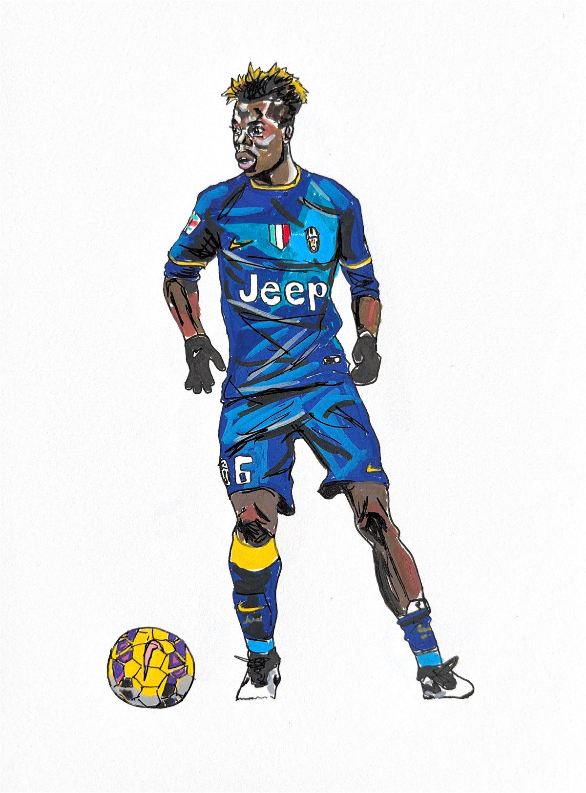 Pogba Print